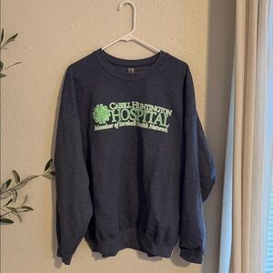 Gildan Dark Gray Crewneck Sweater